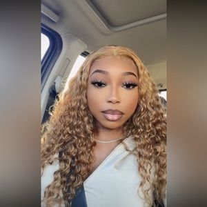 GOLDEN BROWN LACE WIG